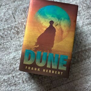Dune DELUXE edition Book Teal sprayed edges